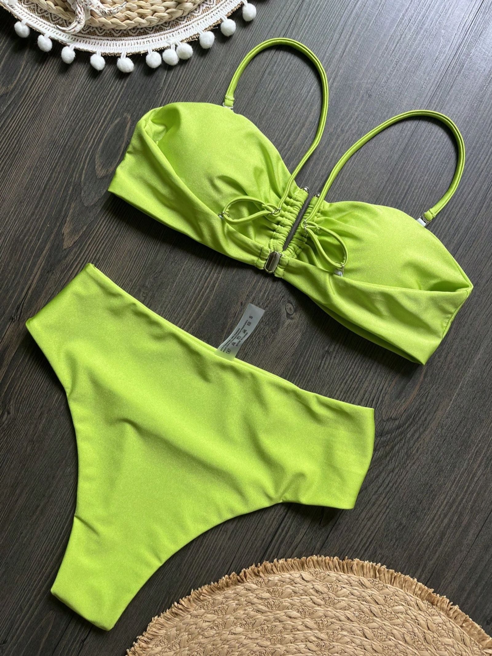 Bandeau Push Up Bikini Set for Women