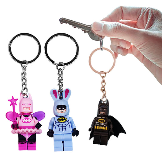 Cartoon Anime Keychain Doll Minifigure Keyring Accessories
