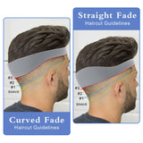 Hair Trimming Guide Neckline Shaving Template for Home Barbering