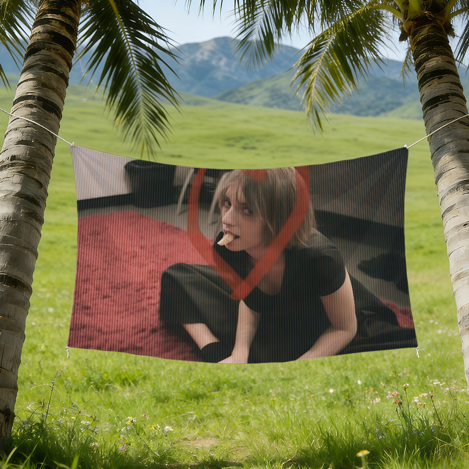 Maya Hawke Flag Banner for Outdoor Garden Decoration