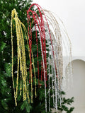 90CM Glitter Sequins and Tassels for Christmas Arrangements