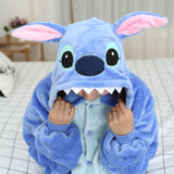 Kigurumi Stitch Cartoon Pajamas for Adults