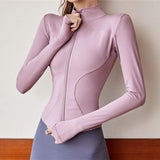 Women's Long Sleeve Sport Jacket for Gym & Casual Wear