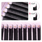 ARISON Plus 2 in 1 Magnetic Premade Volume Fans Eyelashes