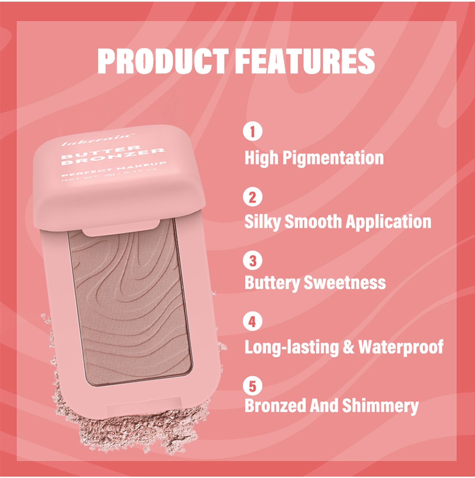 Matte Bronzer Contour Sticks for Face