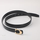 Soft C-Type Smooth Buckle Belt - Versatile Casual Women's Accessory