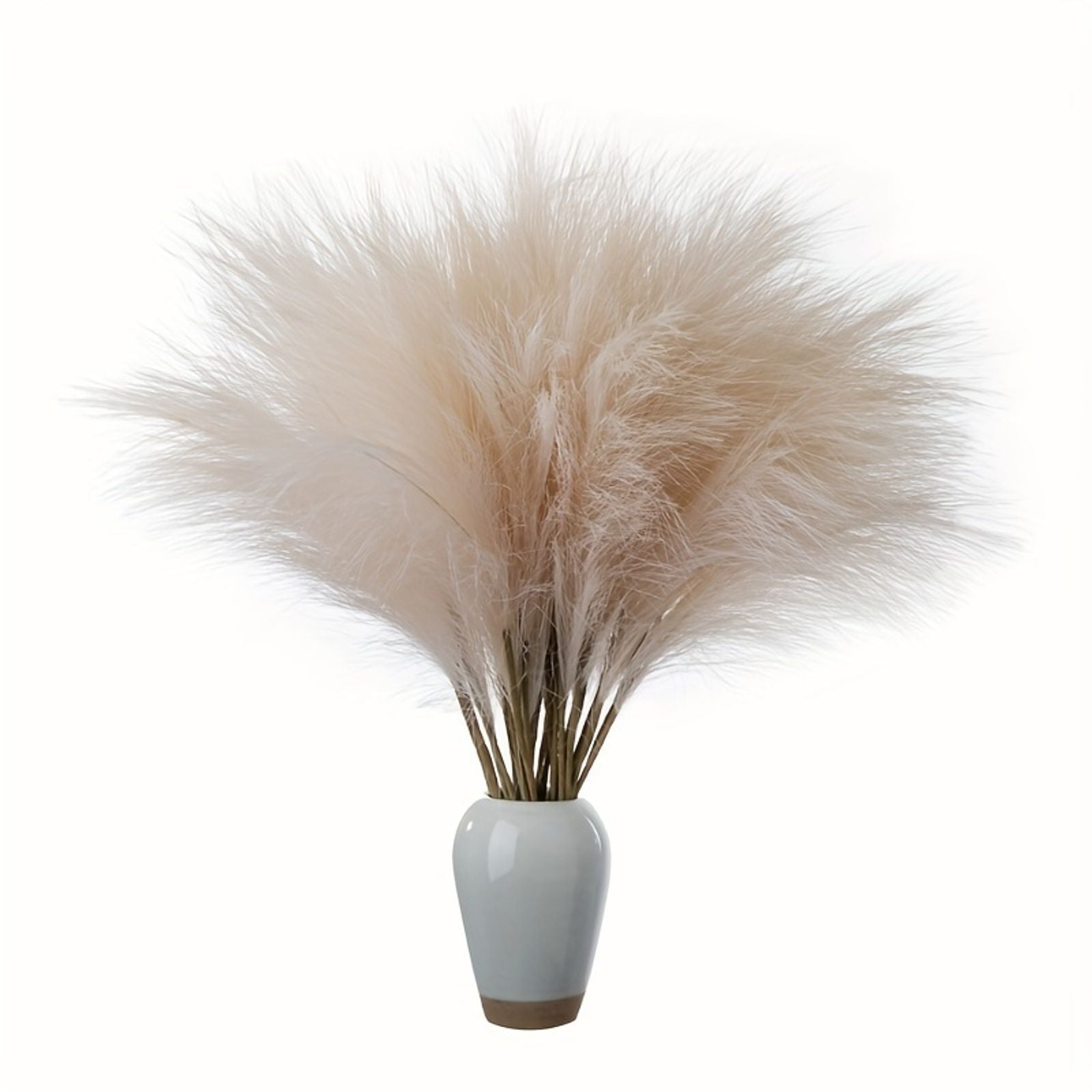 10pcs Faux Pampas Grass for Decor and Vases