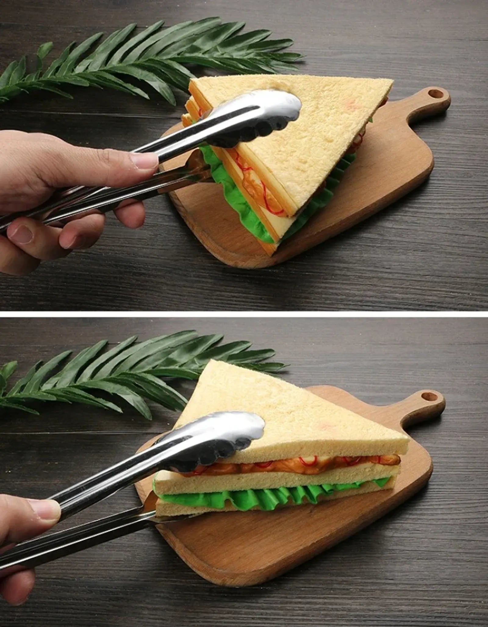 Stainless Steel Kitchen Food Tongs