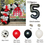 Cowboy Cowgirl Theme Cow Balloon Garland Arch Kit