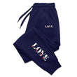 Womens LOVE Letter Print Luxury Sweatpants