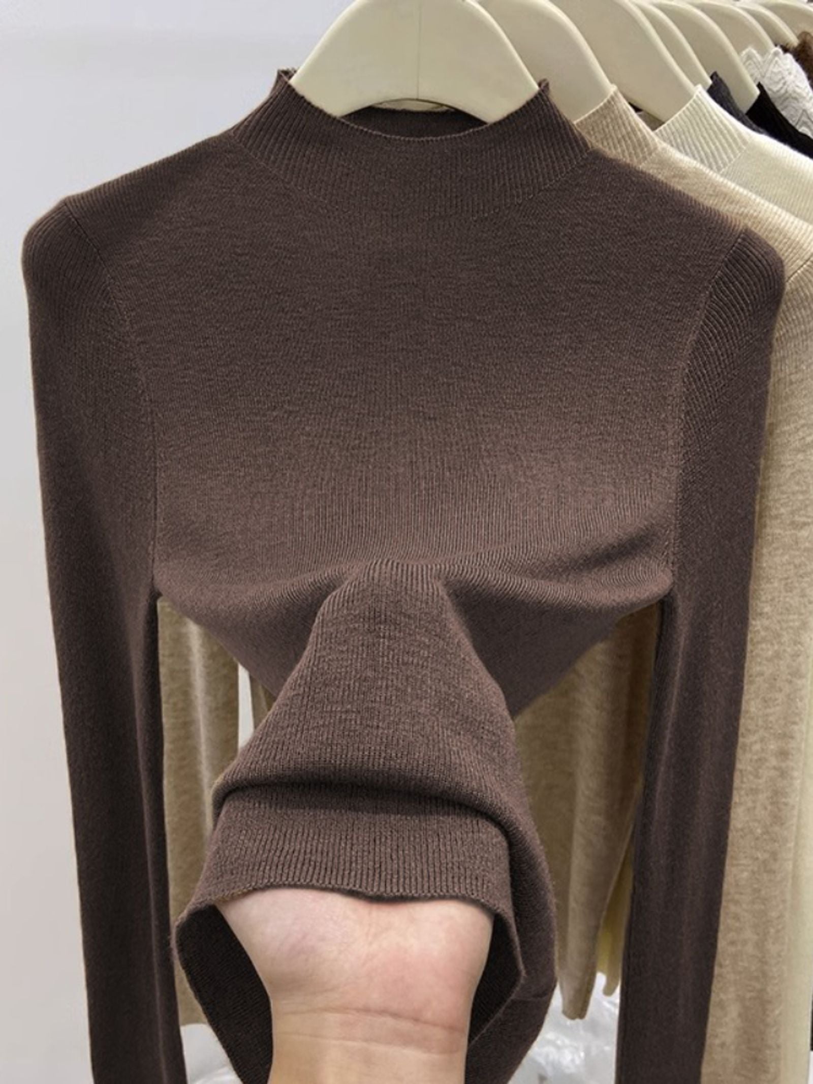 Women’s Solid Slim Turtleneck Sweater - Autumn/Winter