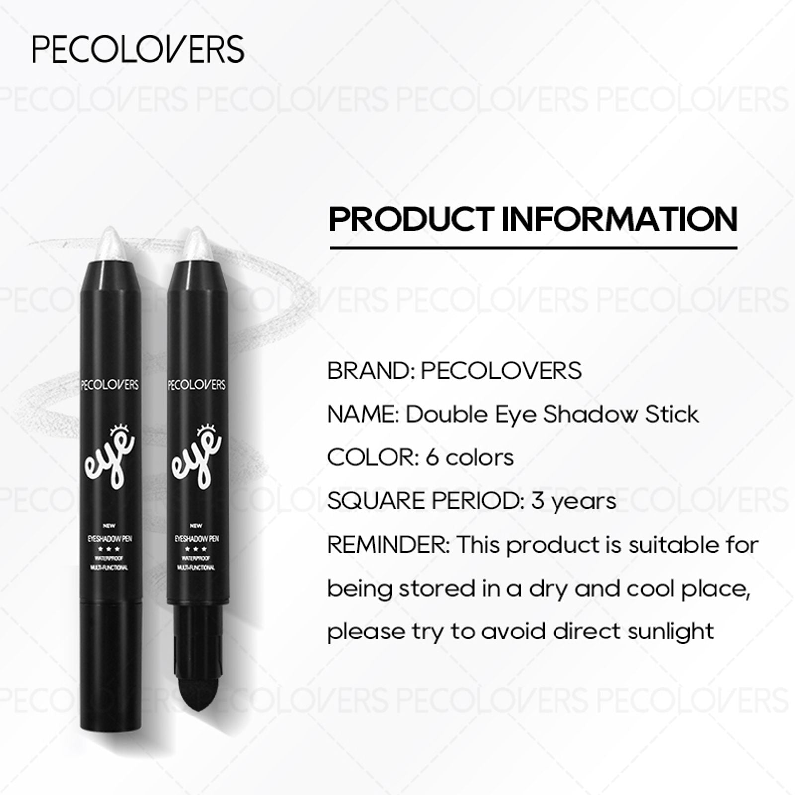 Matte White Eye Shadow Highlighter Pen