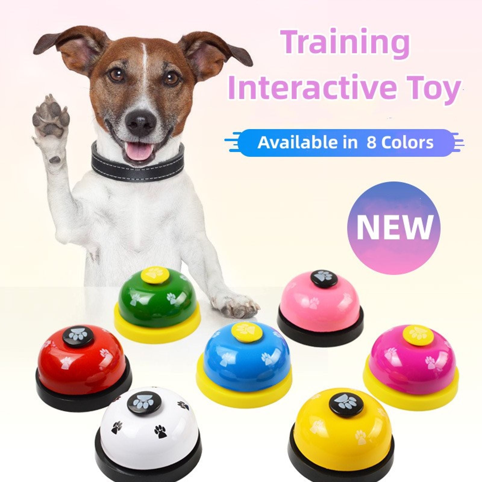 Interactive Pet Bell Toy for Dog and Cat Training