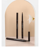 2 in 1 Waterproof Eyebrow Pencil - Long Lasting & Easy to Use