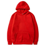 Men's Oversized Fleece Hoodie - Casual Pullover