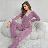 Warm Winter Pajama Set for Women