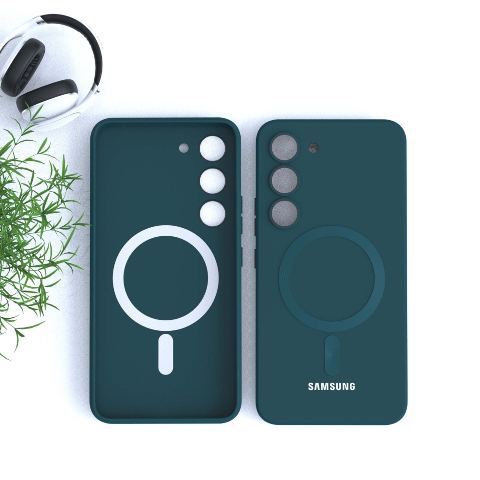 Shockproof Magnetic Case for Samsung Galaxy S25/S24/S23/S22/S21/S20 FE