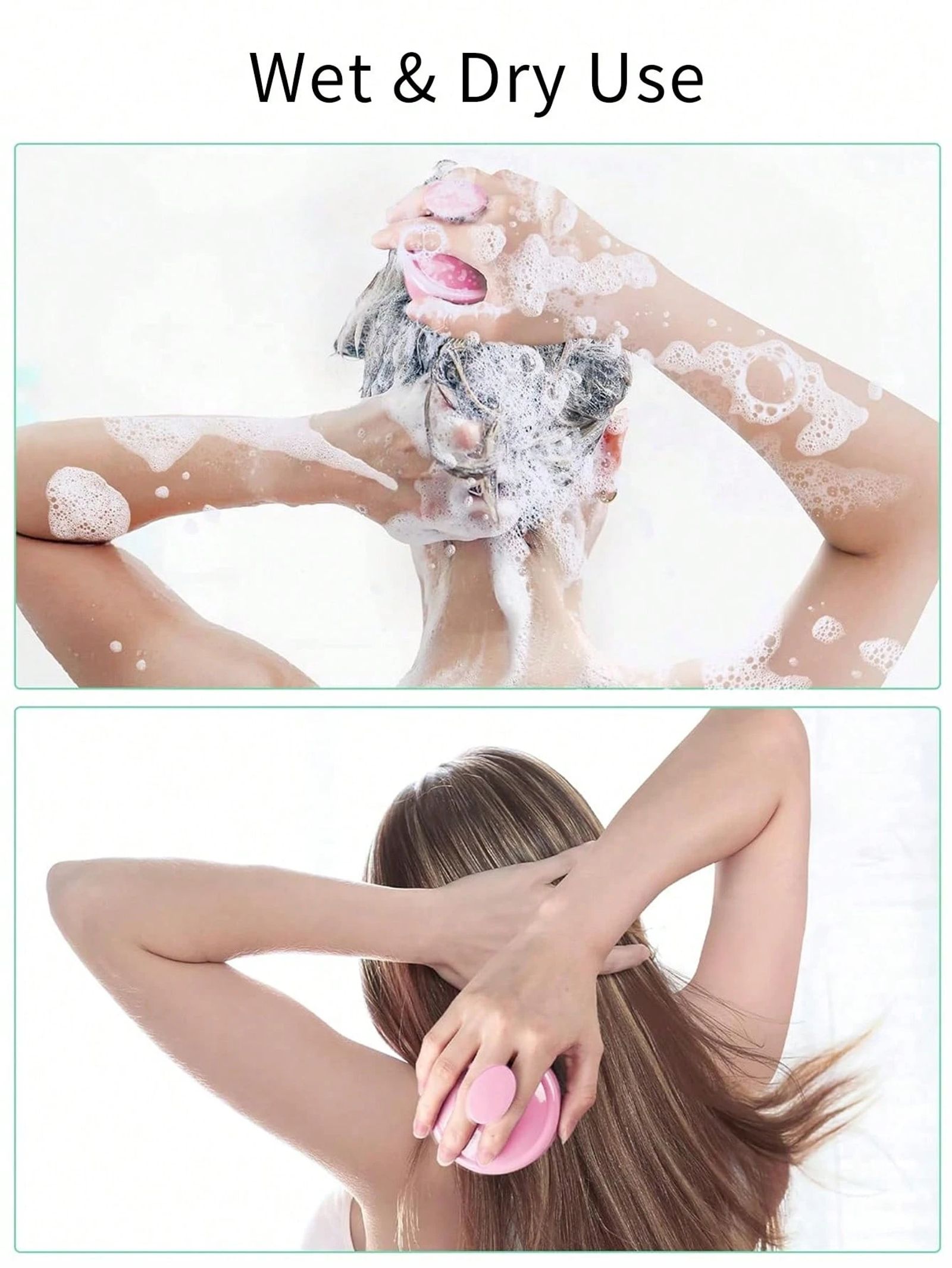 Silicone Scalp Massager Hair Washing Brush