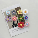 10-Piece Colorful Kawaii Flower Fridge Magnets