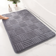 Thickened Absorbent Striped Bathroom Floor Mat