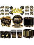 Happy New Year Party Supplies Set