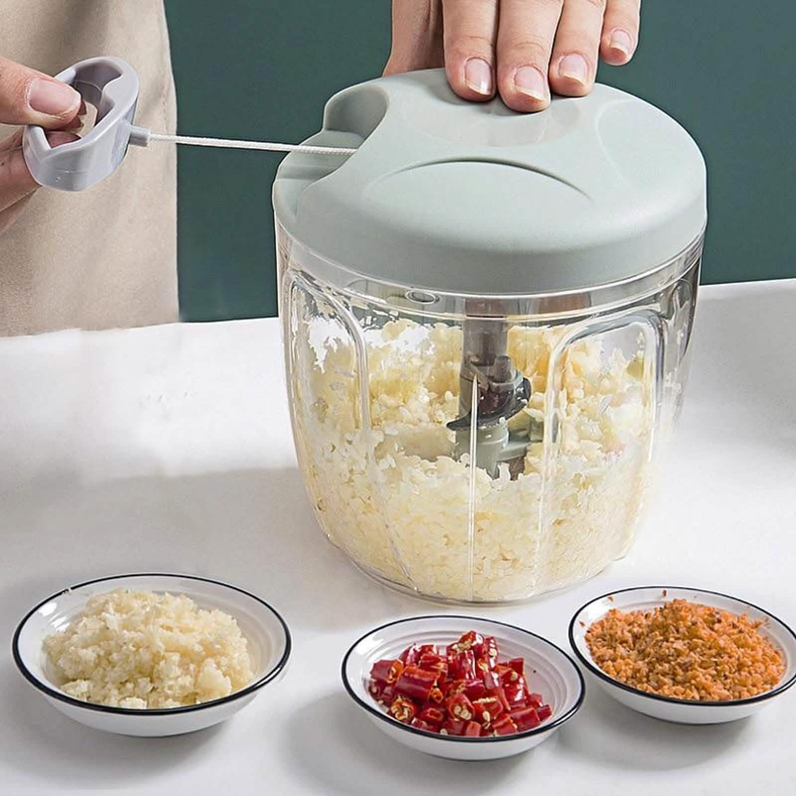 Manual Meat Mincer and Garlic Chopper