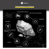 2-in-1 Titanium Spoon and Fork - Lightweight Portable Tool