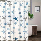 Waterproof PEVA Shower Curtain with Pattern