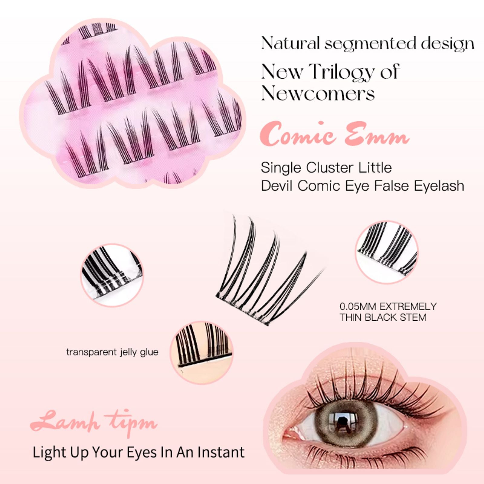 Self-Adhesive Ultra-Thin False Eyelashes