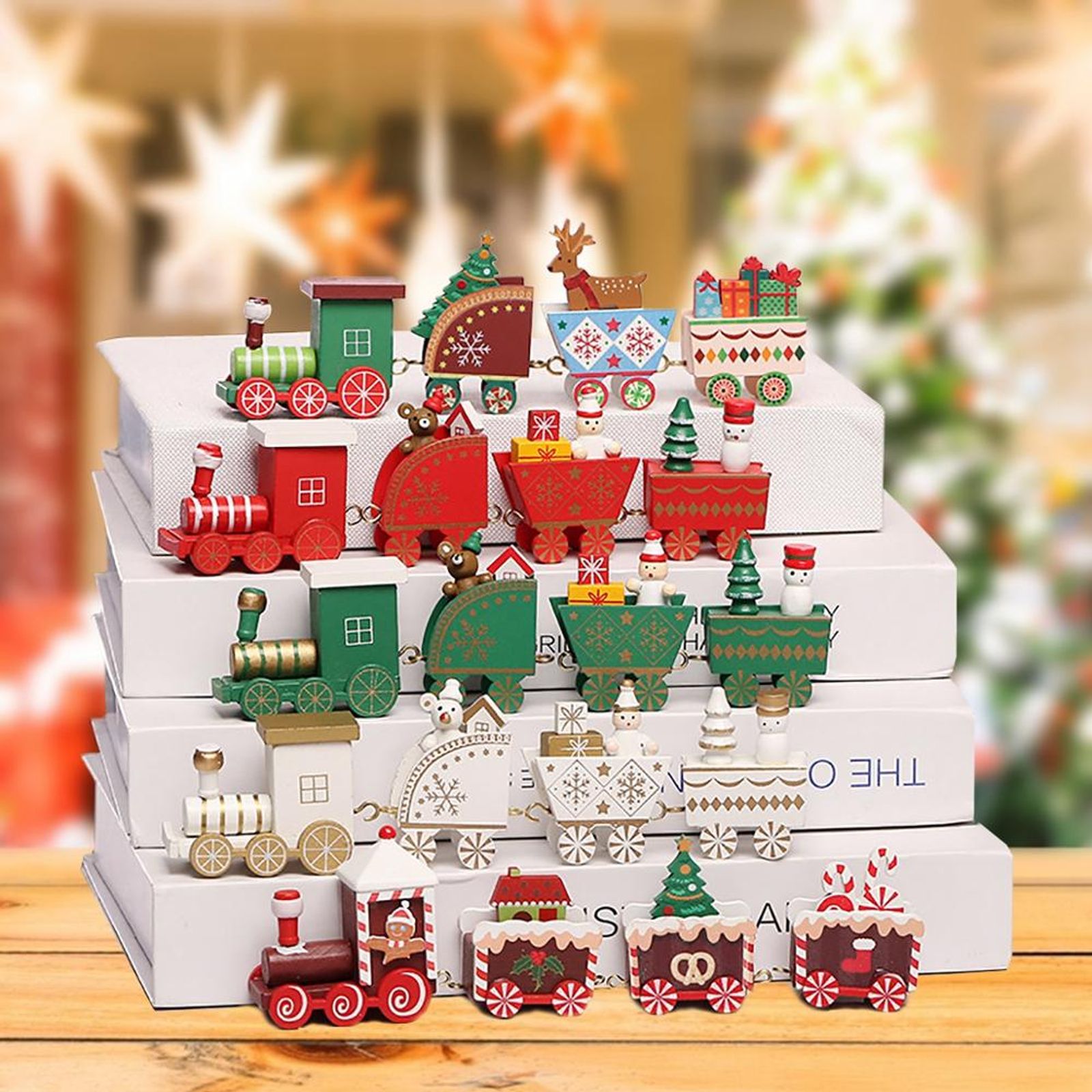Christmas Train Decorations for Home 2025