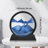 3D Hourglass Quicksand Moving Sand Art Picture