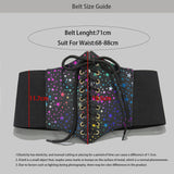 Gothic Plus Size Stretch Lace Cummerbund and Corset Belt