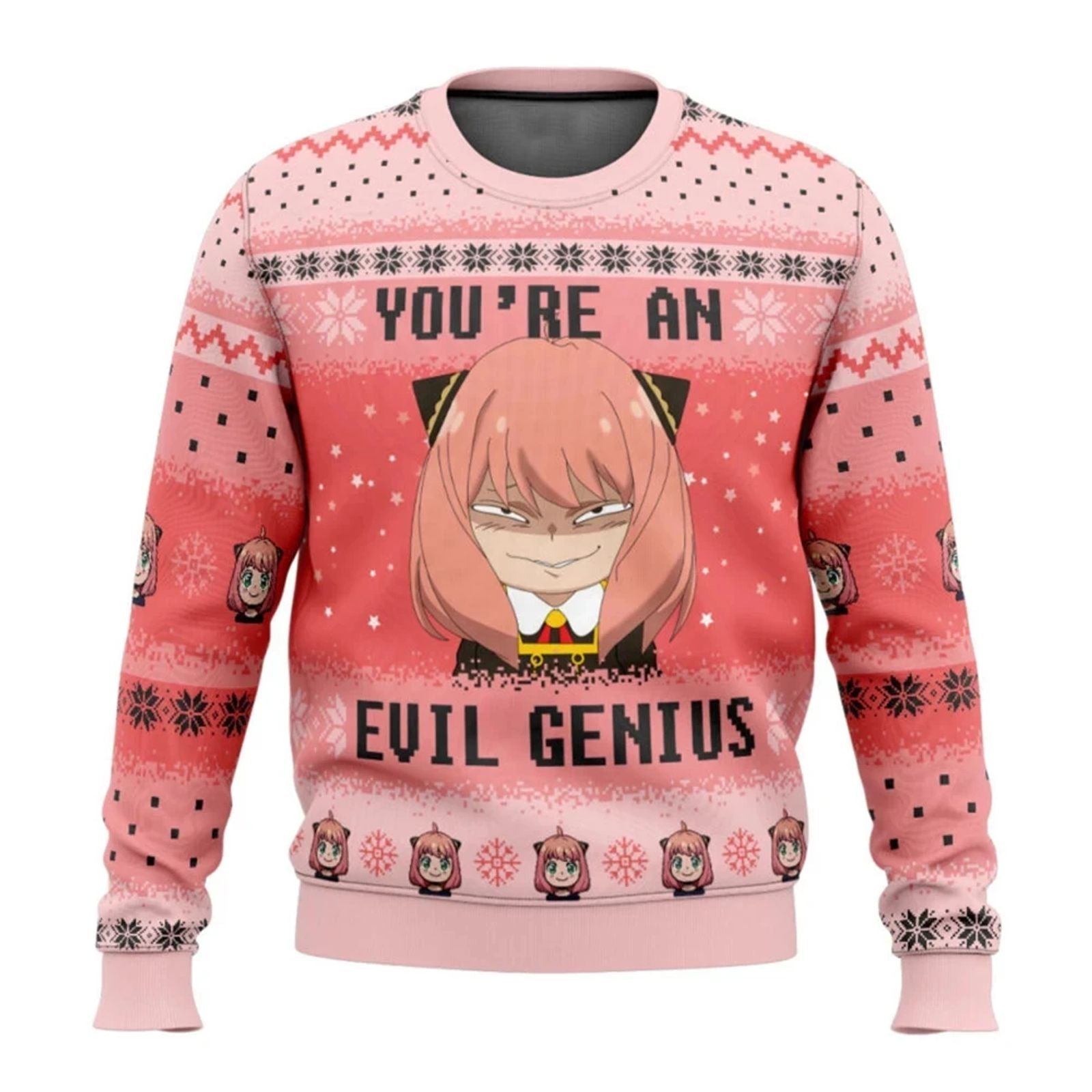 Anime Spy Family Cute Merry Christmas Hoodie