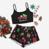 Sexy Christmas Pajamas Set for Women