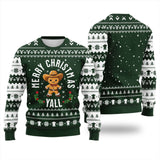 Cowboy Gingerbread Merry Christmas Hoodie