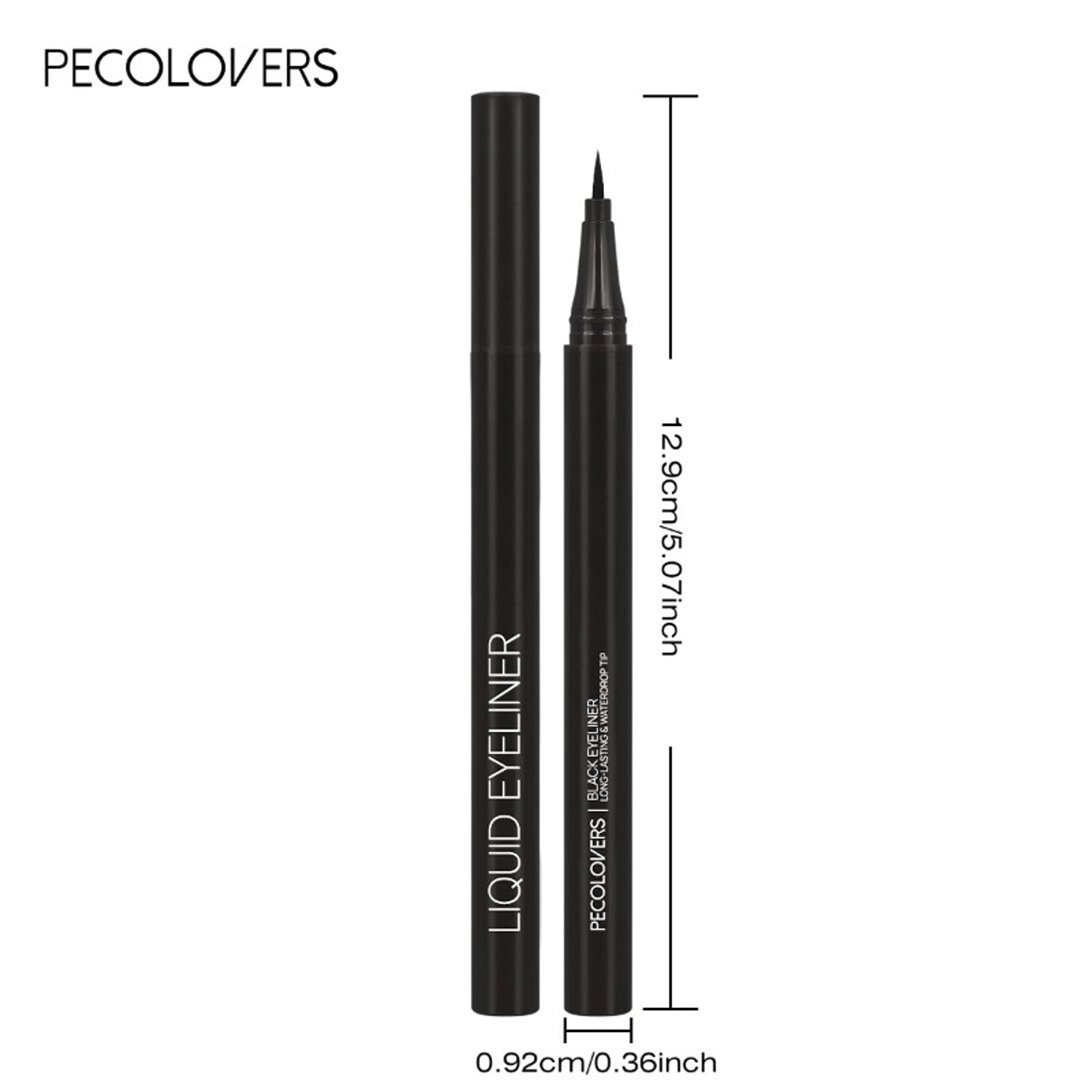5PCS Smooth Liquid Eyeliner Pen Set - Waterproof & Long-lasting