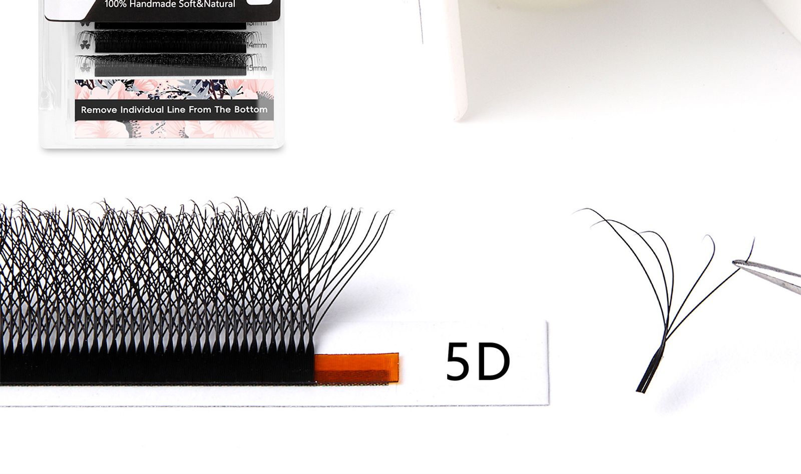 Befer W Shaped Fake Eyelash Extensions - 3D to 6D Variants