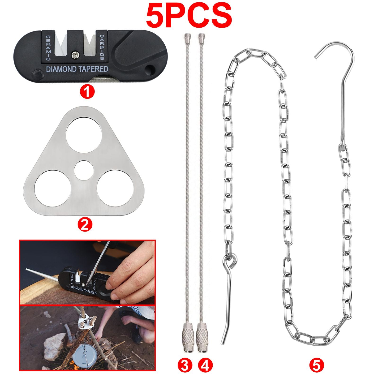 Outdoor Cooking Accessories Set