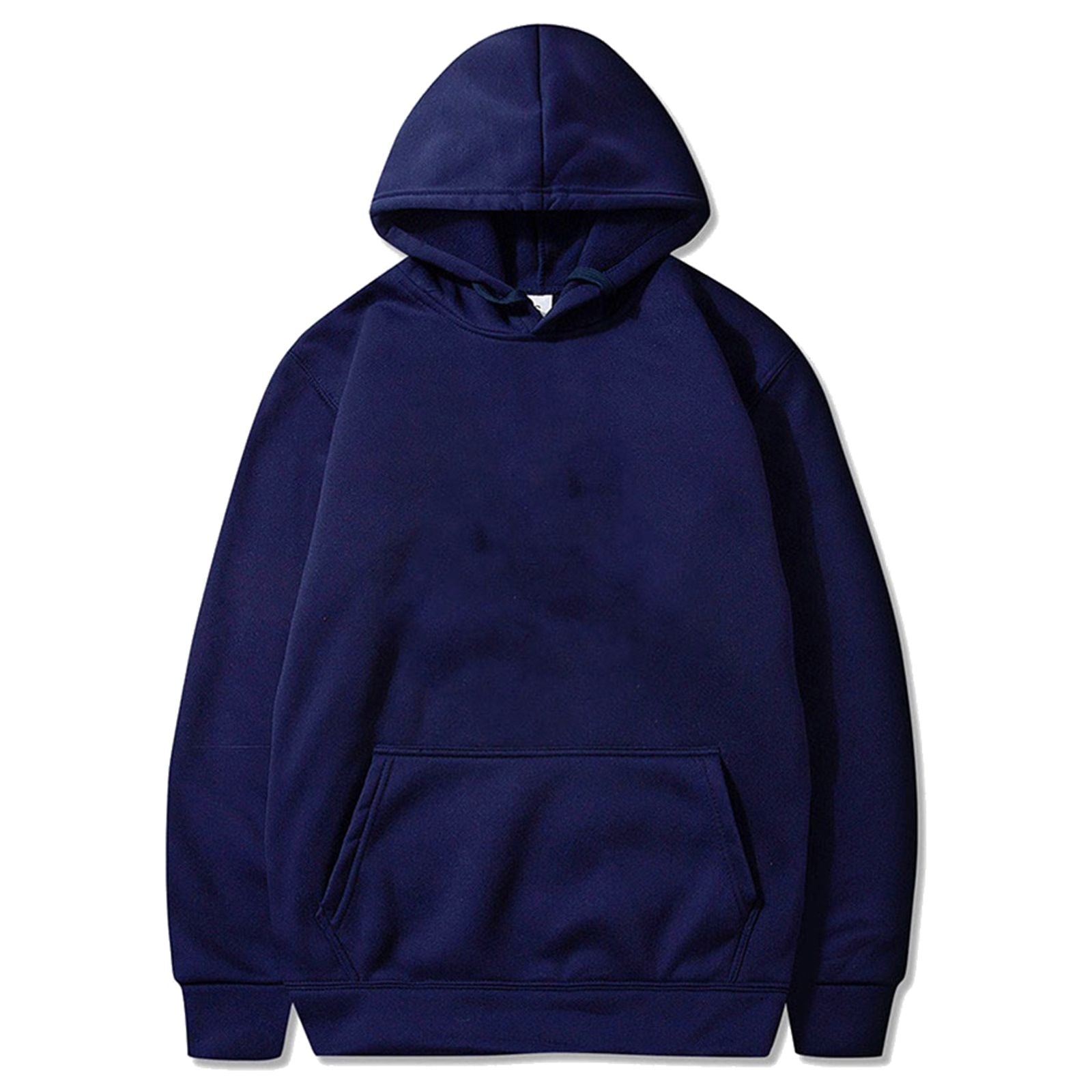 Men's Oversized Fleece Hoodie - Casual Pullover