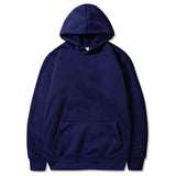 Men's Oversized Fleece Hoodie - Casual Pullover