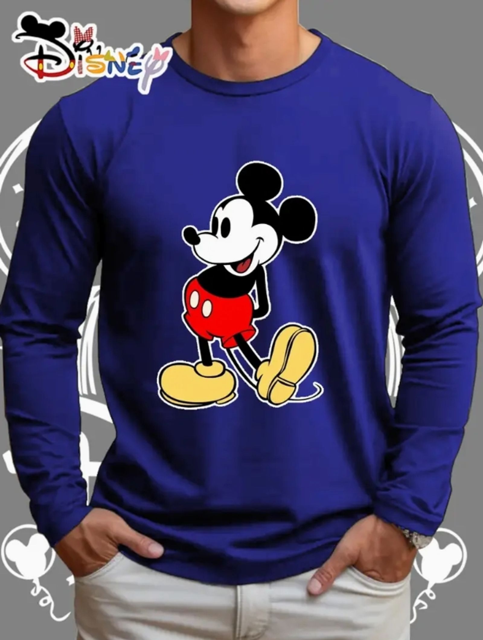 Mickey & Minnie Streetwear Long Sleeve T-Shirt