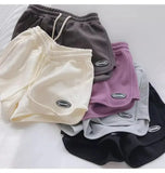 Women's High Waist Loose Drawstring Sports Shorts