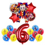 Amazing Digital Circus Birthday Party Balloon Decoration