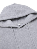 Ladies Autumn Hooded Dress Sweatshirt
