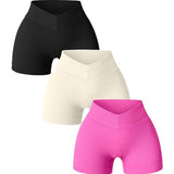 Women's High Waist Scrunch Butt Yoga Shorts