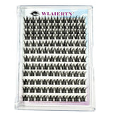 3D DIY Anime False Eyelashes - Reusable Spiky Cluster Lashes
