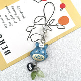 Kawaii Blue Totoro Phone Charm Keychain Accessories