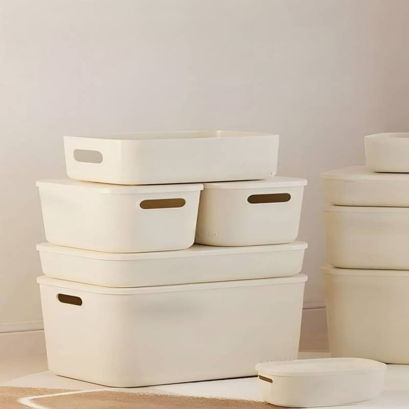 Stylish Storage Box with Lid for Organized Living