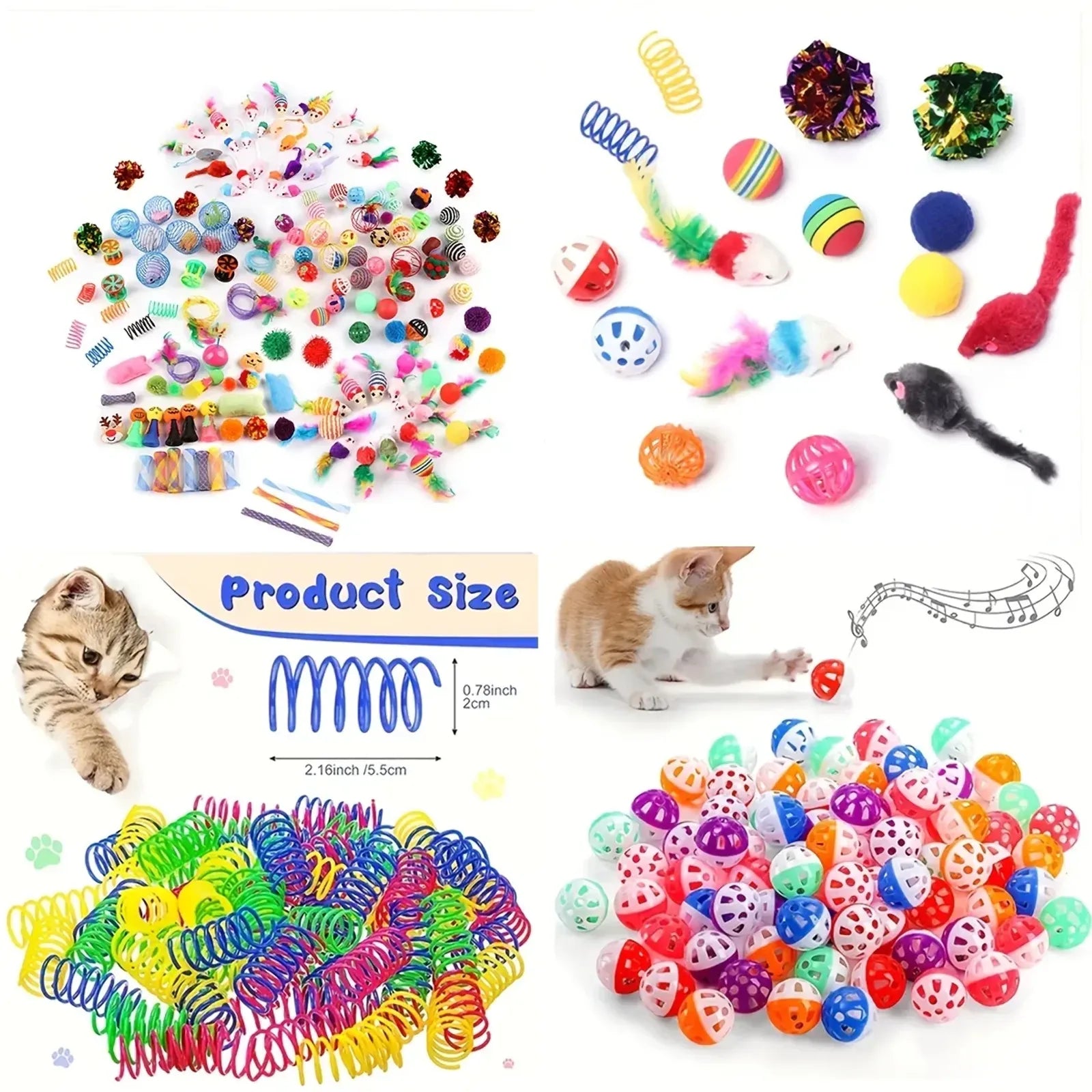 21PCS Kitten Toy Variety Pack