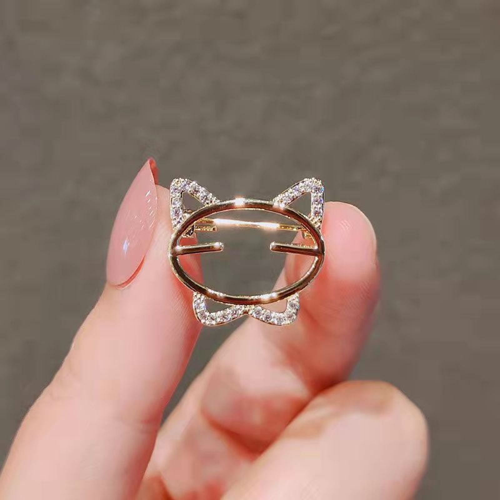 Fashion Flower Bow Brooch Set for Women